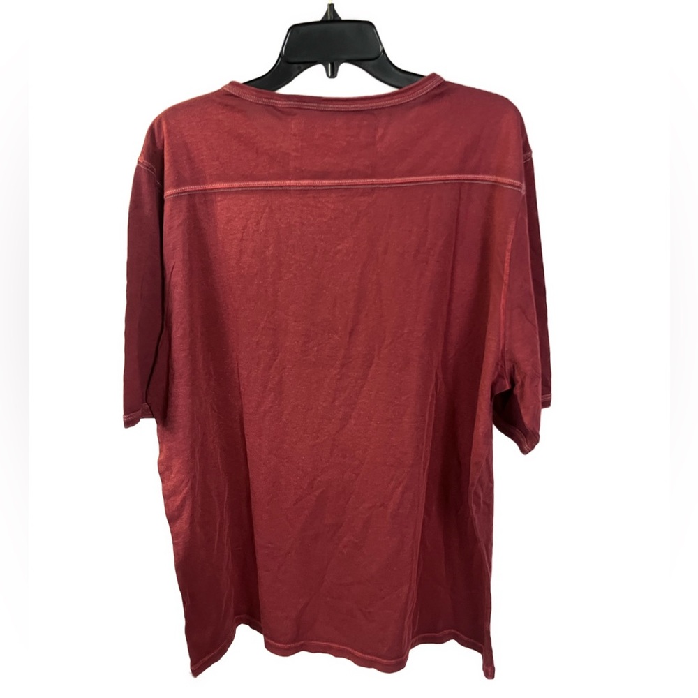 Dime City Men’s 100% Pima Cotton Red Short Sleeve T-Shirt-‎ Size XXL - Picture 2 of 6